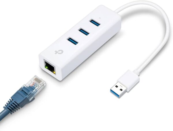 Adaptador Red Gigabit Usb 3.0 a RJ45 TP-Link UE330 + 3 Usb