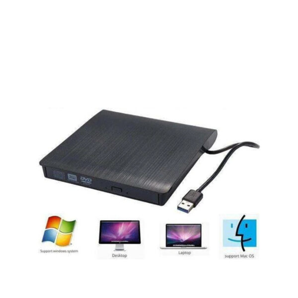 Grabador Reproductor Lector Externo Ddvd Usb 3.0 Dvd+r Dvd-r - Imagen 3