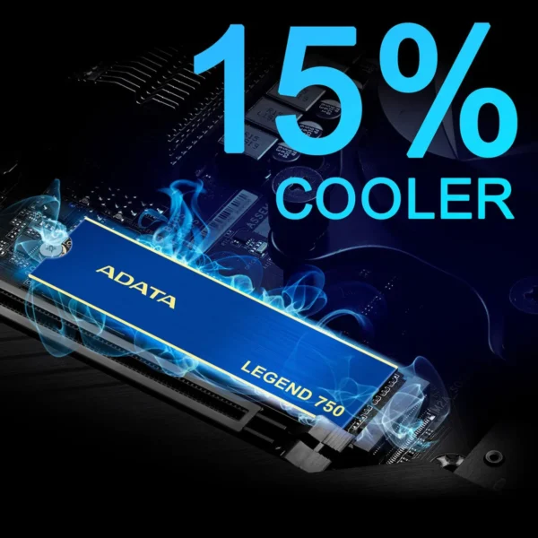 Disco Solido Ssd 1tb M.2 Adata Legend 740 Nvme + Disipador - Imagen 2