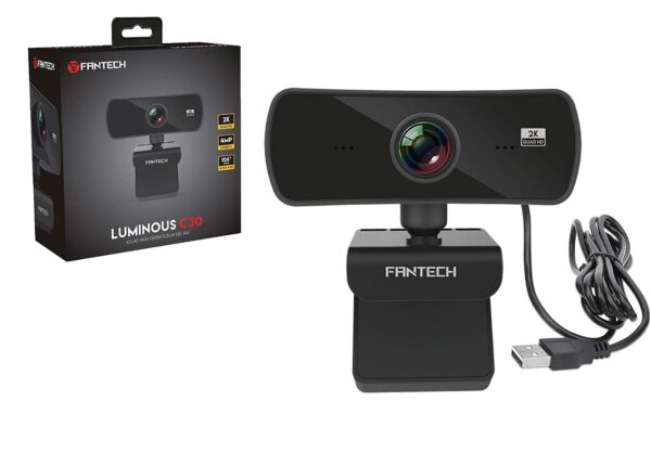 Camara Web Fantech Luminous C30 Gamer 2K 4MP USB 2.0 - Imagen 4