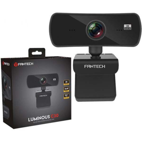 Camara Web Fantech Luminous C30 Gamer 2K 4MP USB 2.0 - Imagen 6