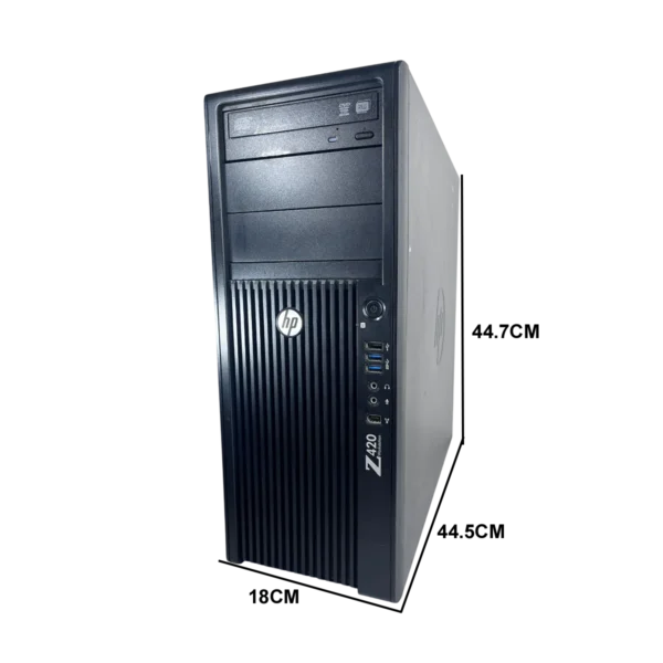 Pc Computadora Servidor Hp Z420 Xeon E5-1620 64gb 256gb Ssd - Imagen 4