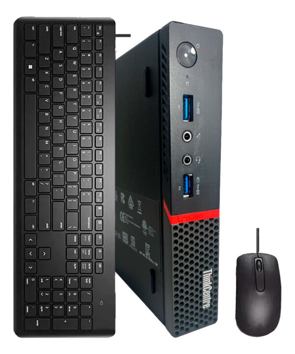 Mini Pc Lenovo I5 8GB Ram Ssd 256gb Wifi + Monitor Tactil - Imagen 5