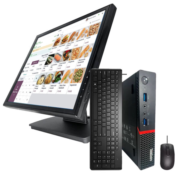 Mini Pc Lenovo I5 8GB Ram Ssd 256gb Wifi + Monitor Tactil