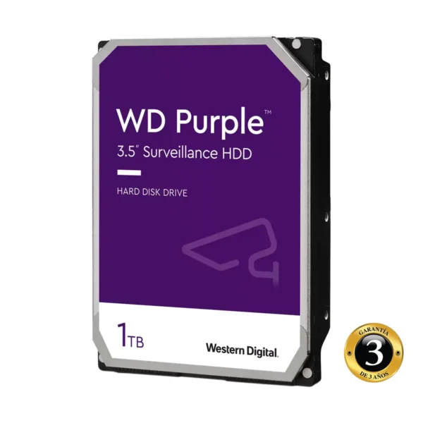 Disco Wd 1tb Purpura Para Video Vigilancia 24/7 365 días - Imagen 5