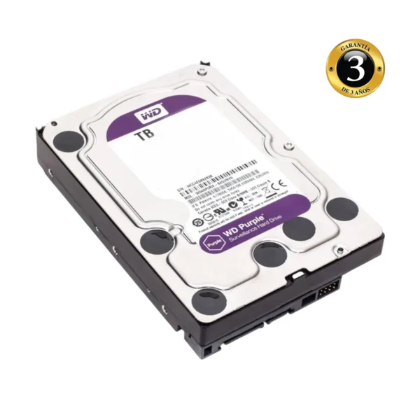 Disco Wd 1tb Purpura Para Video Vigilancia 24/7 365 días - Imagen 4