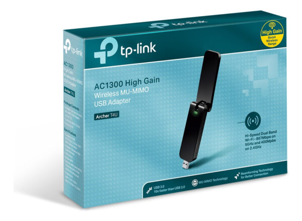 Antena Usb Wifi Tp-link T4u Alta Ganancia Dual Banda 1300mbs - Imagen 6