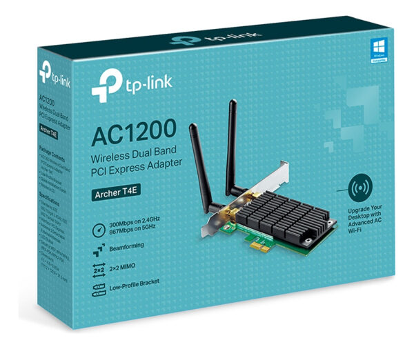 Adaptador Tarjeta Red Wifi Tp-link T4e Pci-express 1200 Mbps - Imagen 2