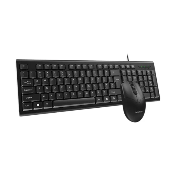 Combo Teclado y Mouse Meetion C100 Oficina USB Ergonómico - Imagen 2