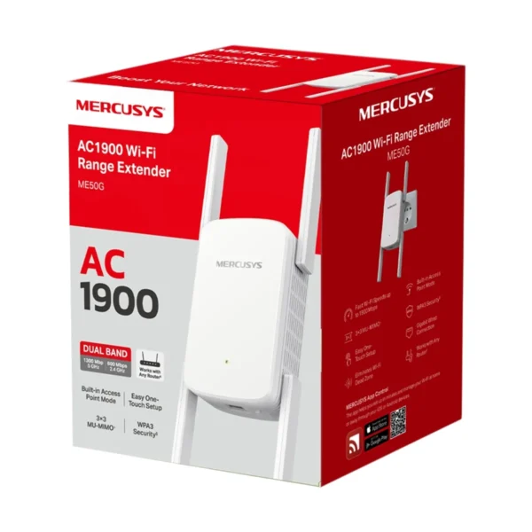 Extensor Repetidor Wifi Mercusys Me50g Dual Band Gigabit - Imagen 10