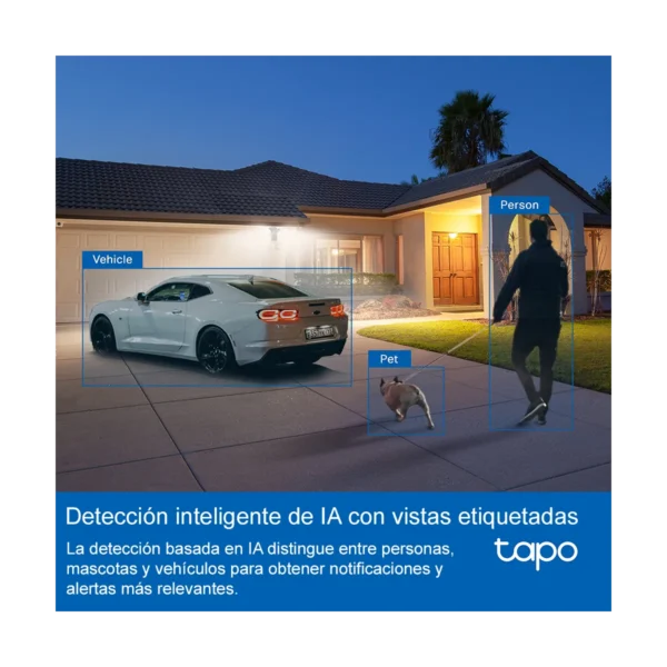 Cámara de Seguridad TP-Link Tapo C720 4MP Visión Nocturna - Imagen 6