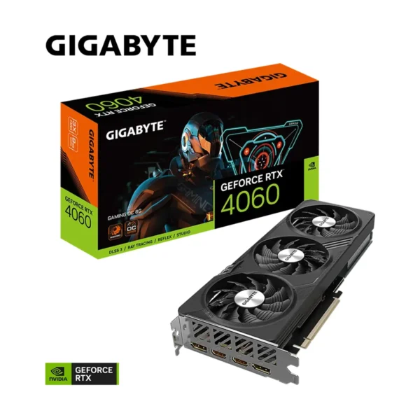 Tarjeta Gráfica Gigabyte Gaming OC RTX4060 8GB GDDR6 - 3 Fan - Imagen 9