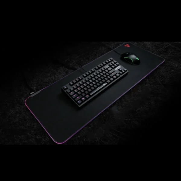 Mousepad Gamer Antideslizante Rgb Fantech Mpr800s Negro - Imagen 4