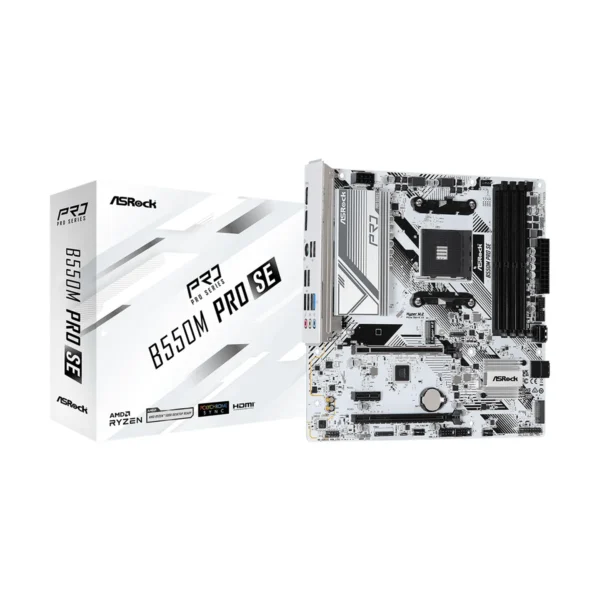 Motherboard Asrock B550m Pro Se Ryzen 5 Ryzen 7 Am4 Ddr4 - Imagen 5