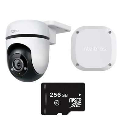 Cámara Seguridad Tapo C520 256gb + Kit y Video Instalación