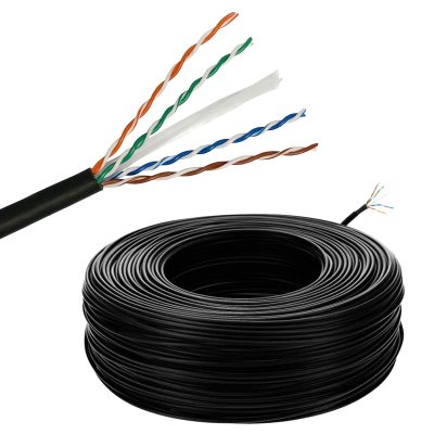 Cable Red Utp Ethernet Cat6 Exterior 100% Cobre 100mts