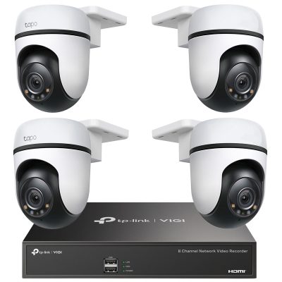 Copia - BOM - Kit de Seguridad Nvr Tp-Link Vigi + 4 Camaras IP Fhd 360°