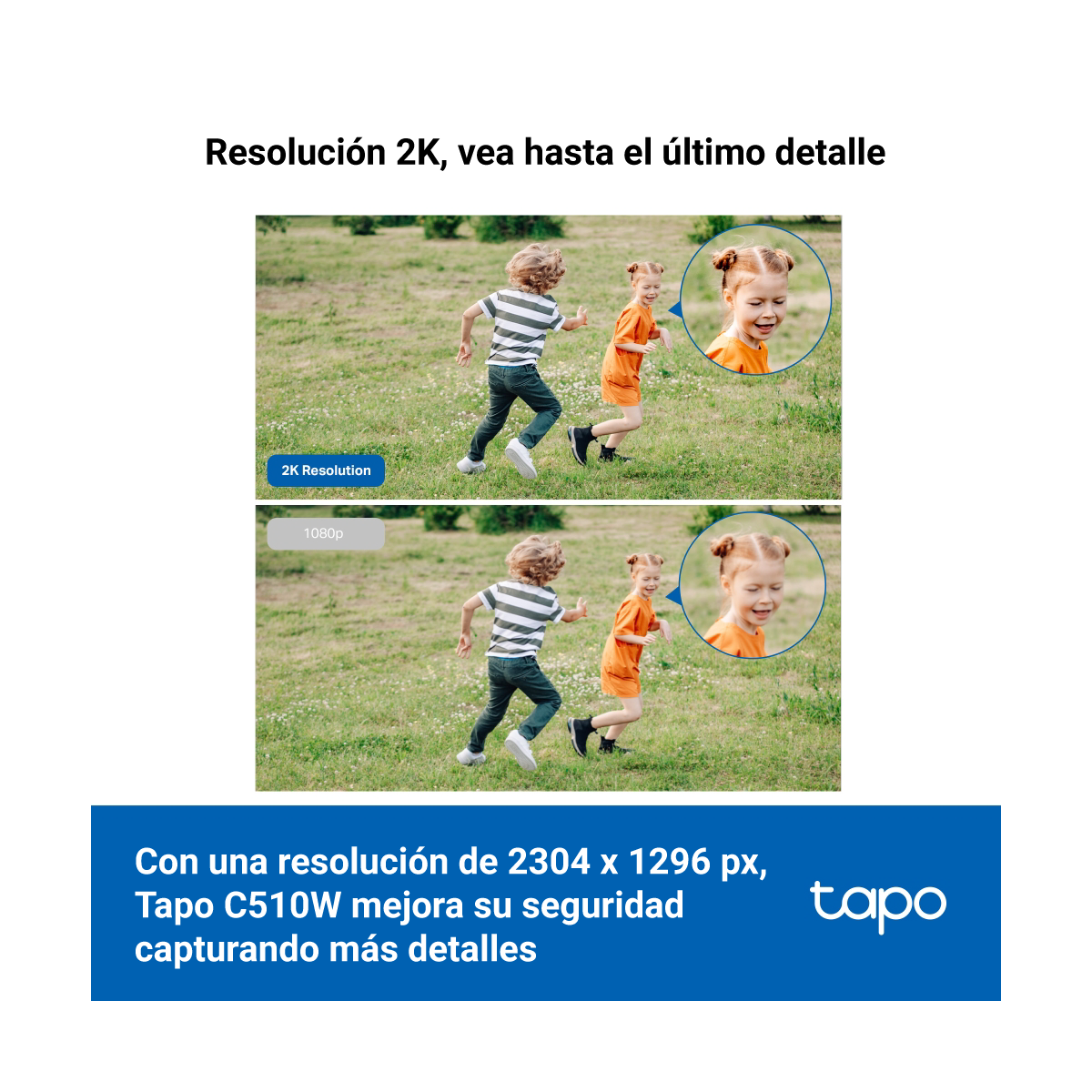 Kit x2 Cámaras Seguridad Exterior 2k 3mp Tapo C510 Grio 360