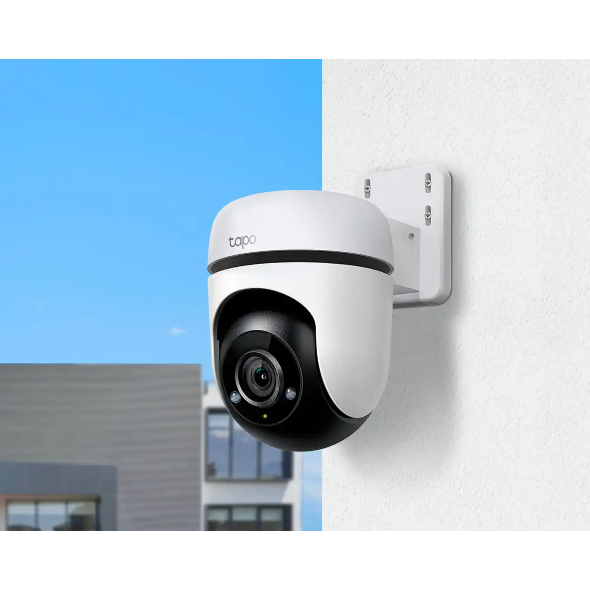 Kit x2 Cámaras Seguridad Exterior 2k 3mp Tapo C510 Grio 360