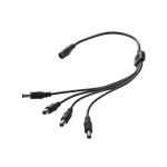 Splitter Cable Poder Dvr Cctv 1 a 4