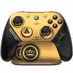 Joystick GameSir G7 Pro 8K Champion Edition negro y dorado