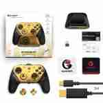 Joystick GameSir G7 Pro 8K Champion Edition negro y dorado - Imagen 4